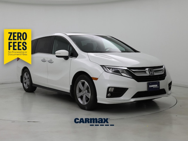 White 2020 Honda Odyssey Minivan Front-Wheel Drive Automatic