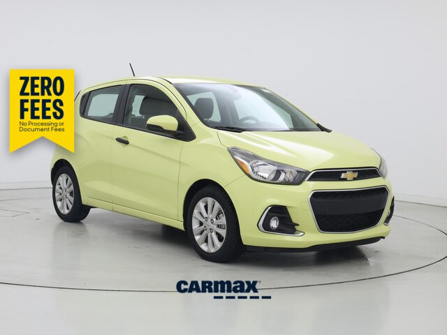 Yellow 2017 Chevrolet Spark Hatchback Front-Wheel Drive Automatic