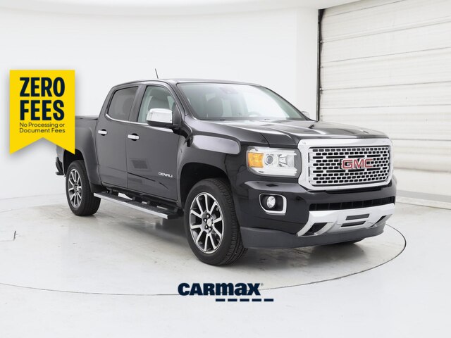 Black 2017 GMC Canyon Pickup Truck Four-Wheel Drive Automatic