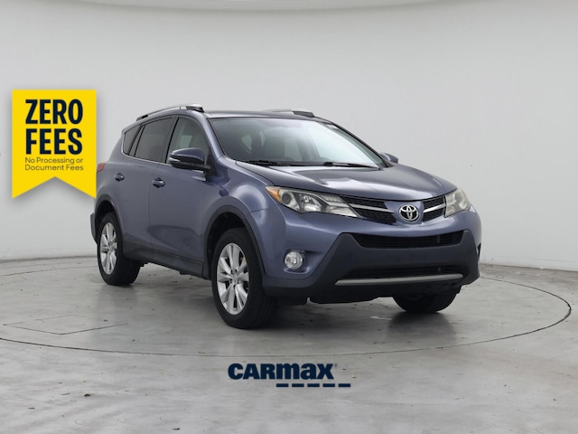 Blue 2014 Toyota RAV4 SUV / Crossover Front-Wheel Drive Automatic