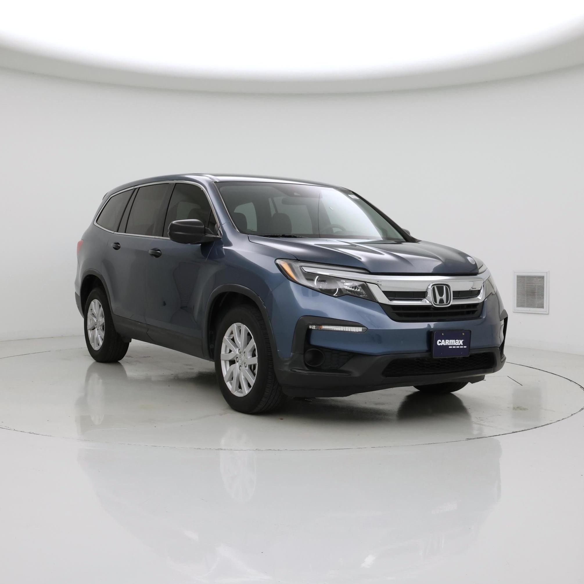 Blue 2019 Honda Pilot SUV / Crossover Front-Wheel Drive Automatic