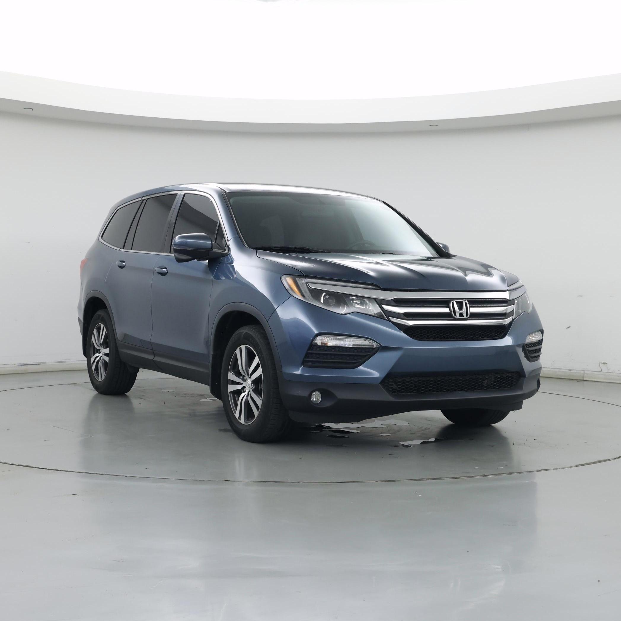 Blue 2018 Honda Pilot SUV / Crossover Front-Wheel Drive Automatic