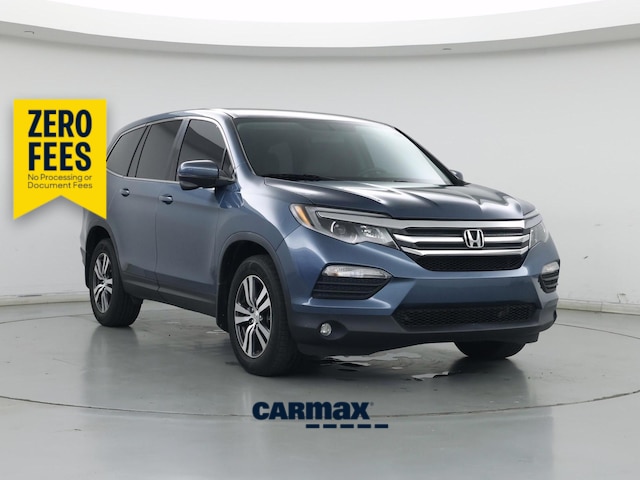 Blue 2018 Honda Pilot SUV / Crossover Front-Wheel Drive Automatic
