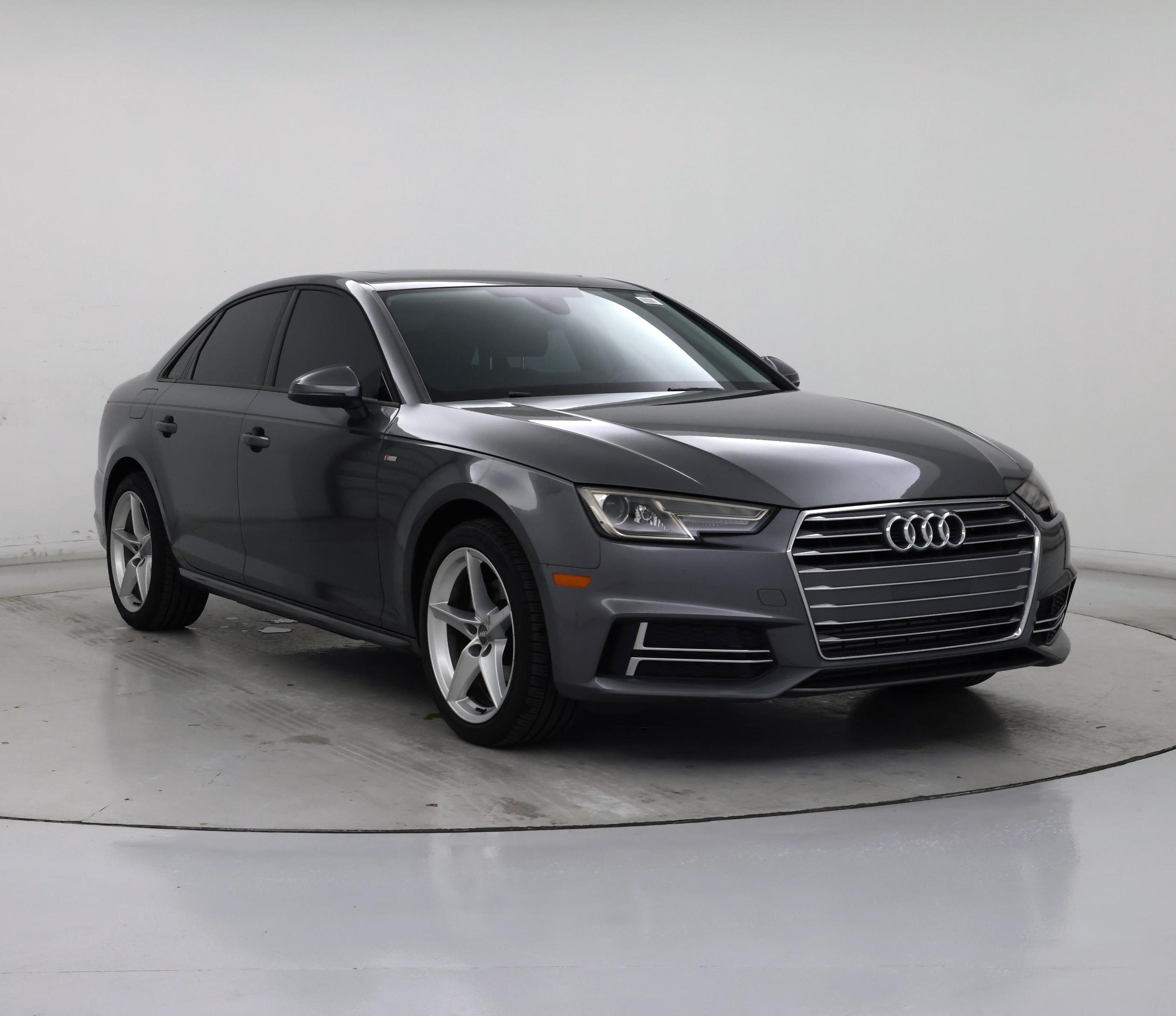 Gray 2018 Audi A4 Sedan Front-Wheel Drive Automatic