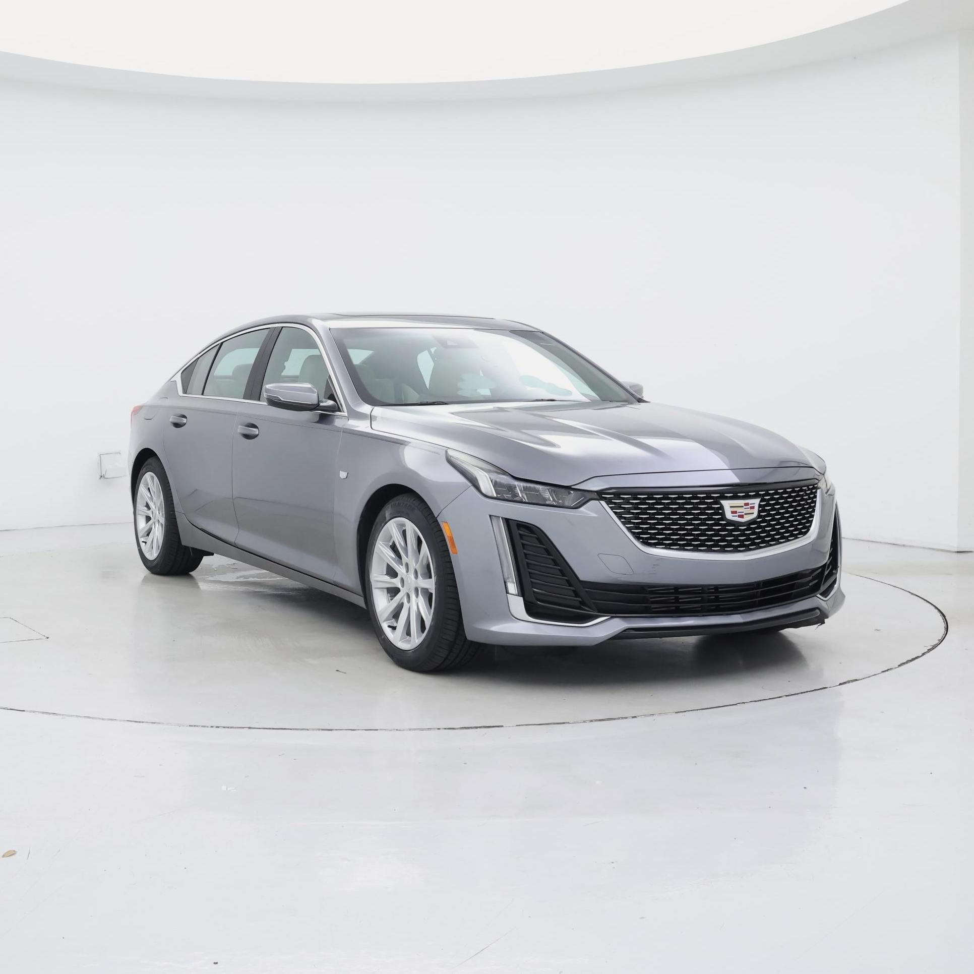 Gray 2020 Cadillac CT5 Sedan Rear-Wheel Drive Automatic