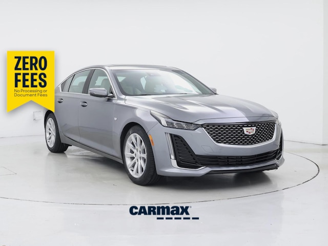 Gray 2020 Cadillac CT5 Sedan Rear-Wheel Drive Automatic