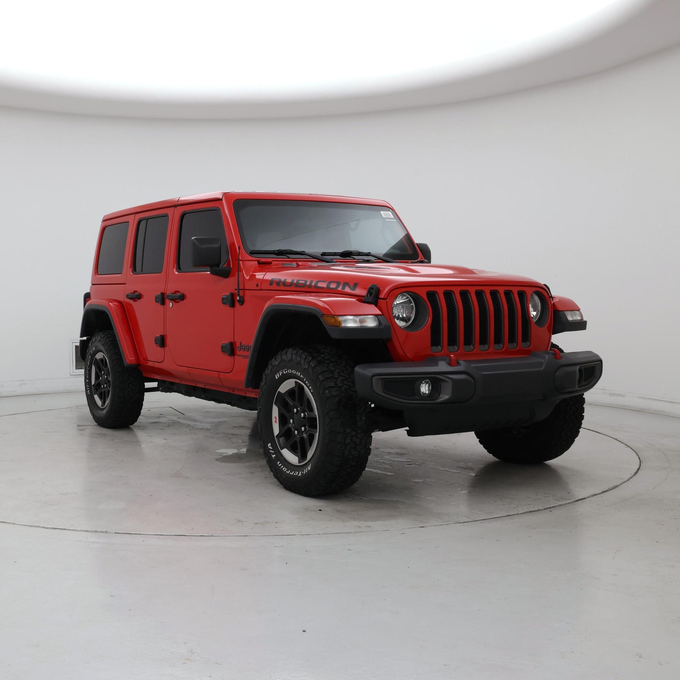Red 2018 Jeep Wrangler SUV / Crossover Four-Wheel Drive Automatic