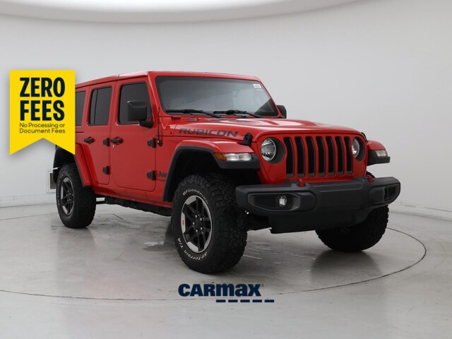 Red 2018 Jeep Wrangler SUV / Crossover Four-Wheel Drive Automatic