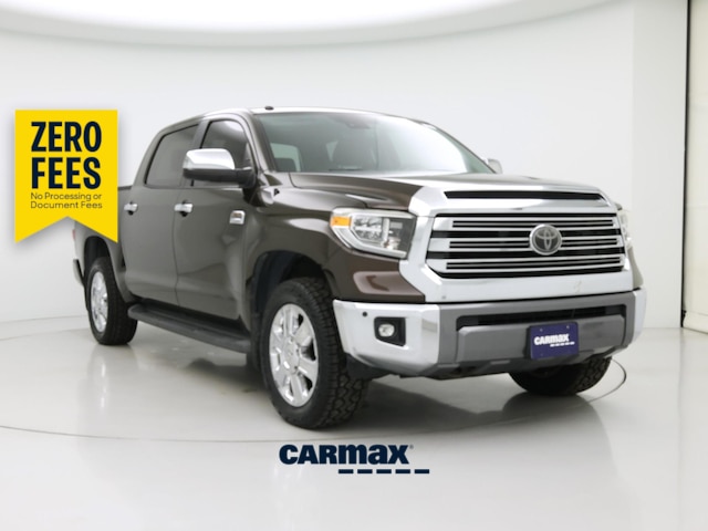 Brown 2018 Toyota Tundra Pickup Truck Four-Wheel Drive Automatic