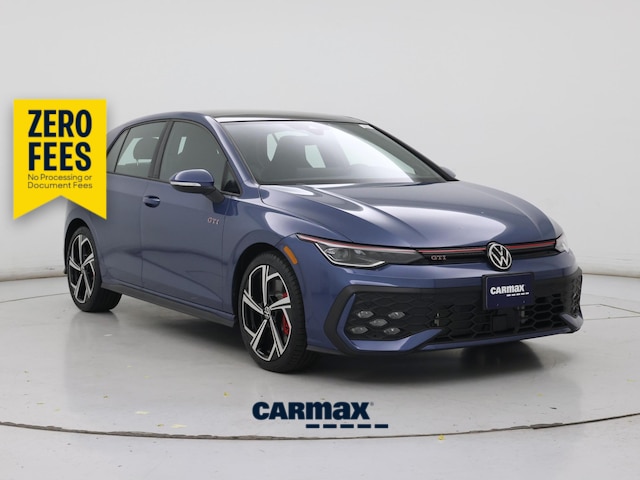 Blue 2025 Volkswagen Golf GTI Hatchback Front-Wheel Drive Automatic