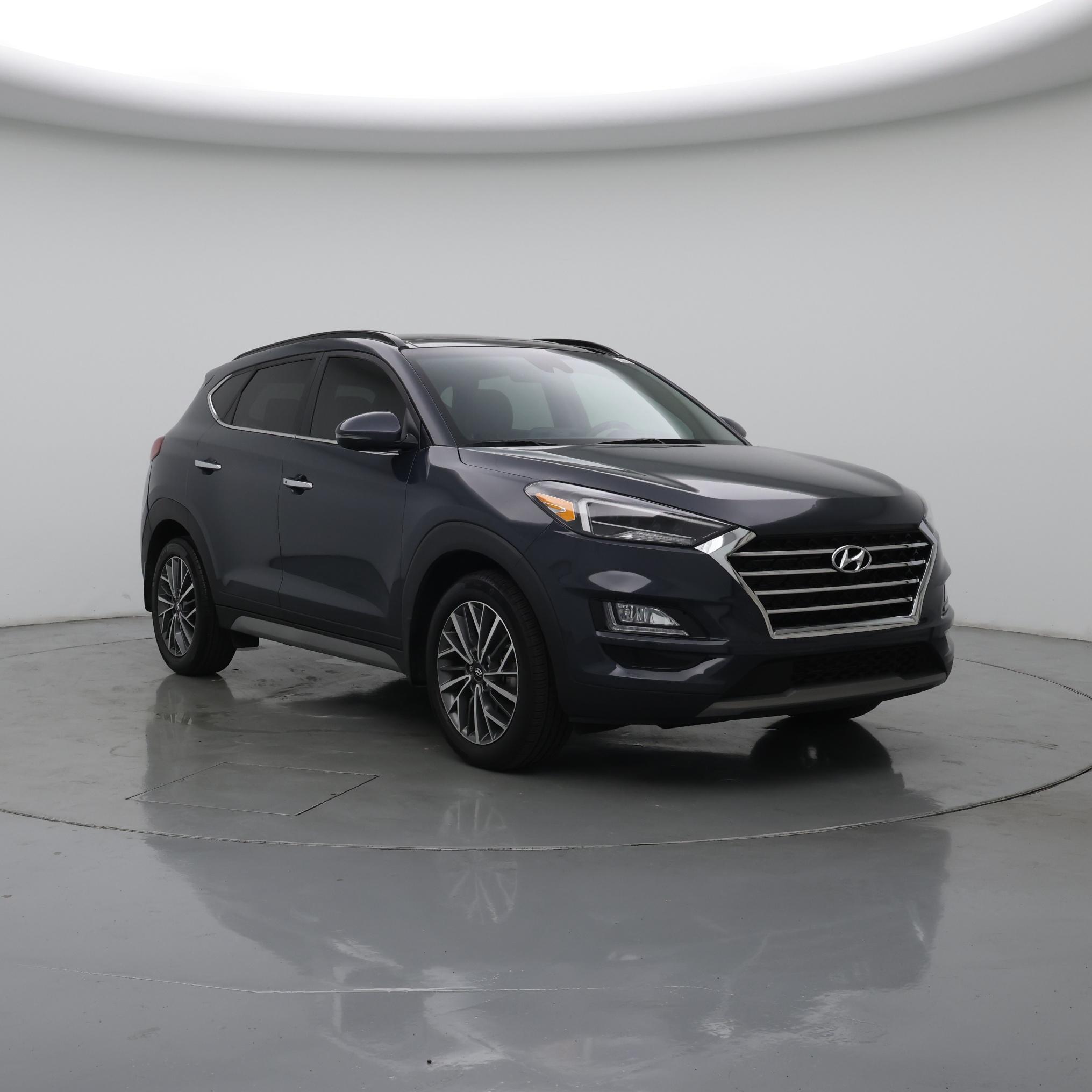 Blue 2020 Hyundai Tucson SUV / Crossover Front-Wheel Drive Automatic
