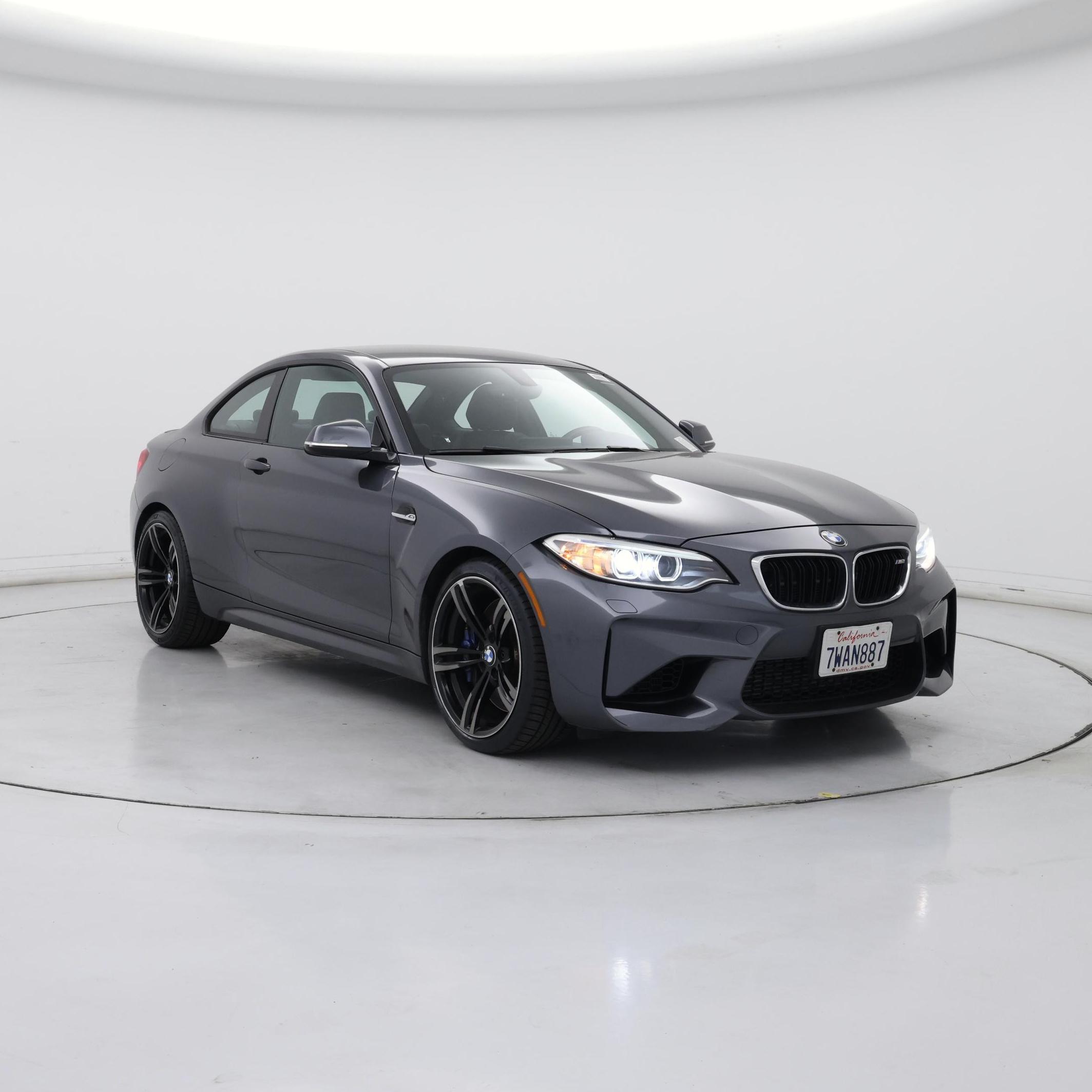 Gray 2017 BMW M2 Coupe Rear-Wheel Drive Automatic