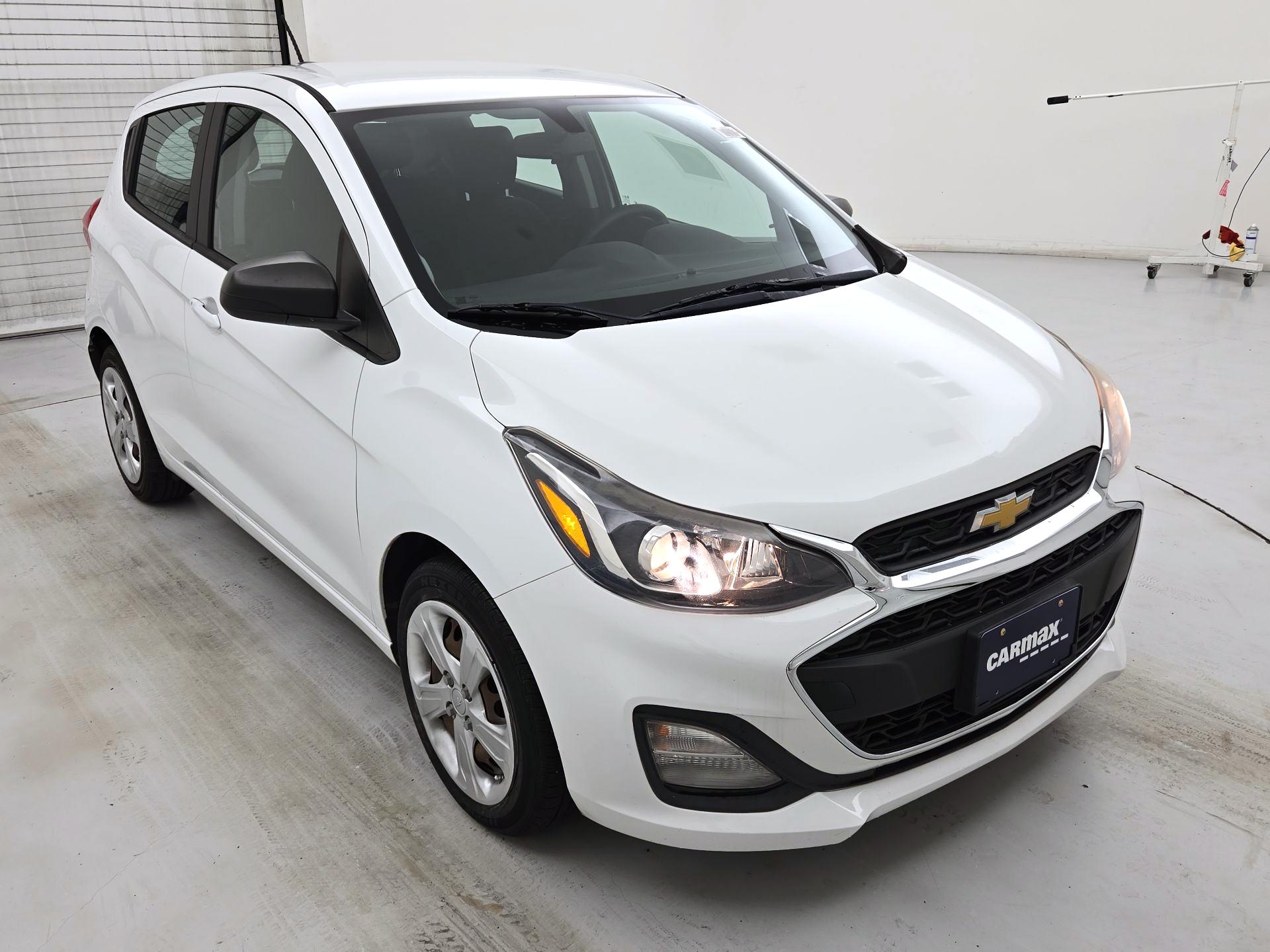 White 2020 Chevrolet Spark Hatchback Front-Wheel Drive Automatic
