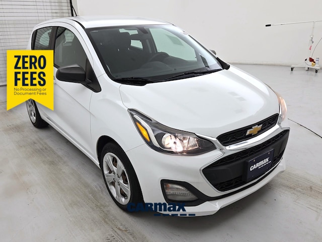 White 2020 Chevrolet Spark Hatchback Front-Wheel Drive Automatic