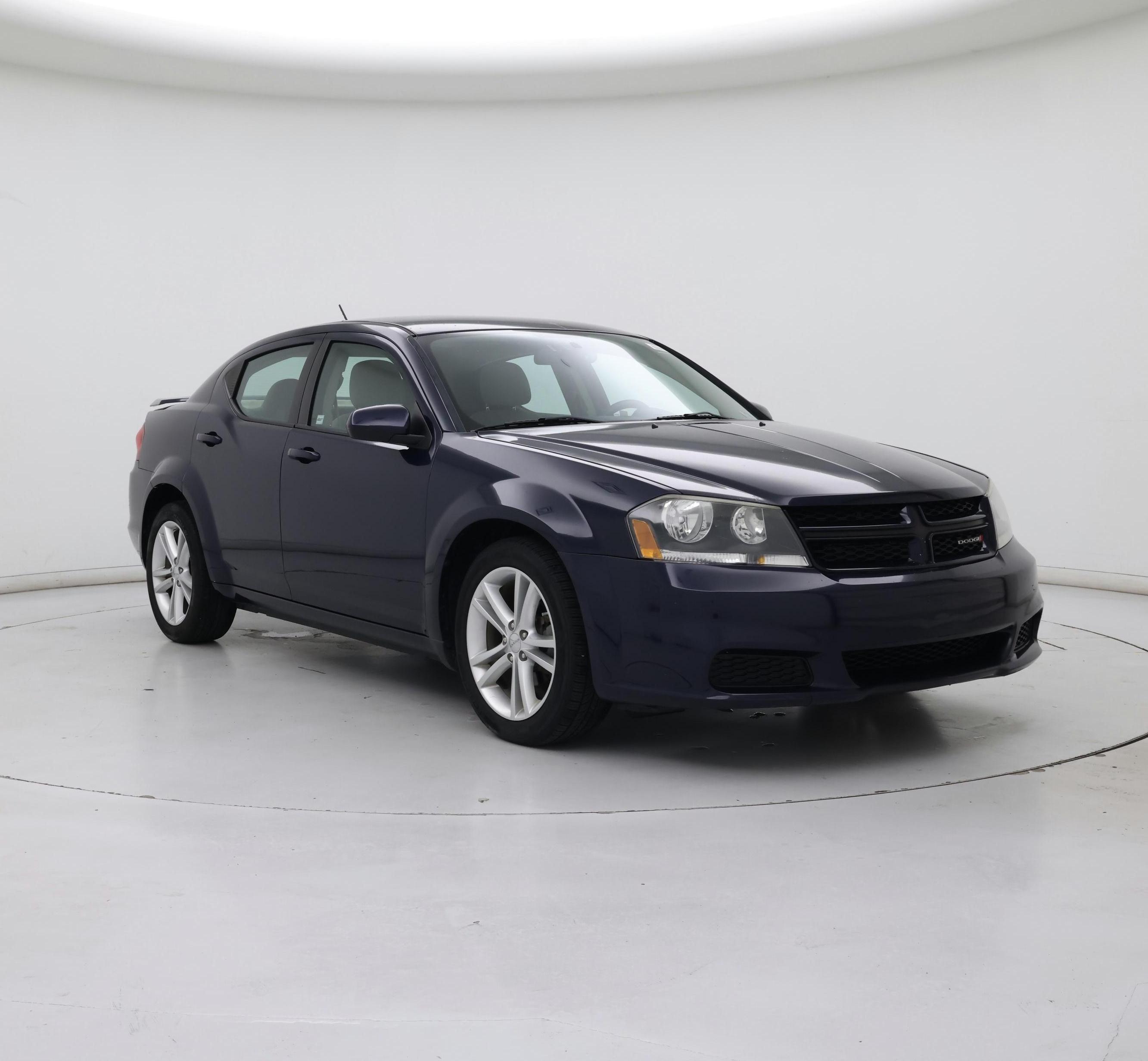 Blue 2014 Dodge Avenger Sedan Front-Wheel Drive Automatic