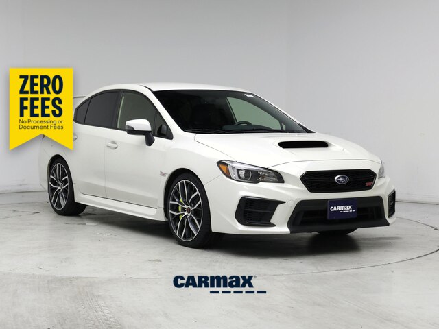 White 2020 Subaru WRX STI Sedan All-Wheel Drive Manual
