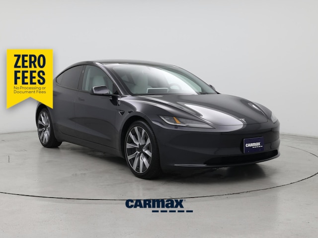 Gray 2024 Tesla Model 3 Sedan All-Wheel Drive Automatic