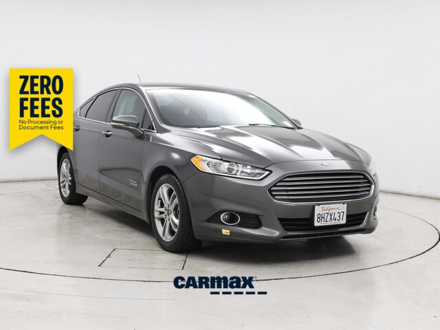 Gray 2016 Ford Fusion Energi Sedan Front-Wheel Drive Automatic
