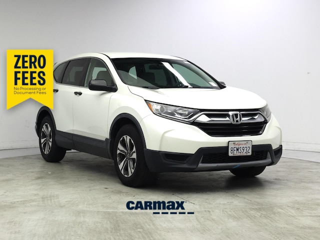 White 2018 Honda CR-V SUV / Crossover Front-Wheel Drive Automatic