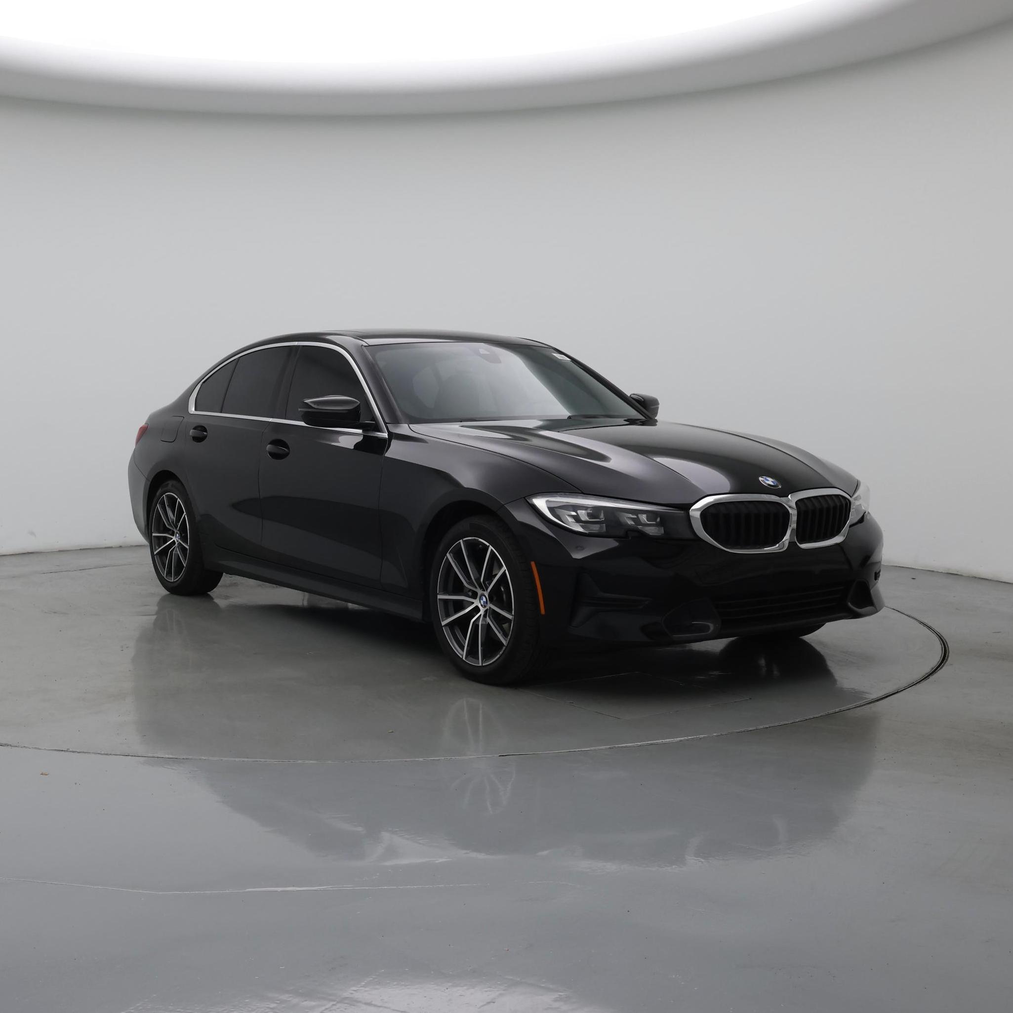 Black 2020 BMW 3 Series Sedan All-Wheel Drive Automatic