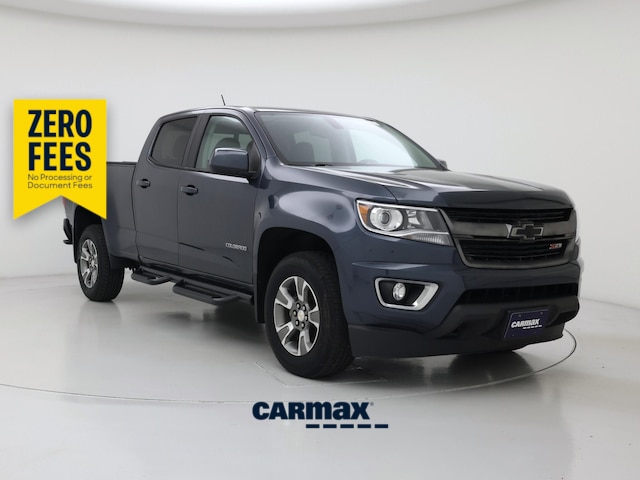 Gray 2019 Chevrolet Colorado Pickup Truck Four-Wheel Drive Automatic