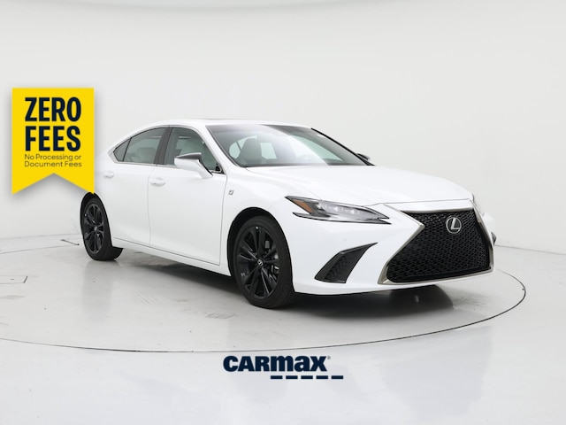White 2023 Lexus ES Hybrid Sedan Front-Wheel Drive Automatic