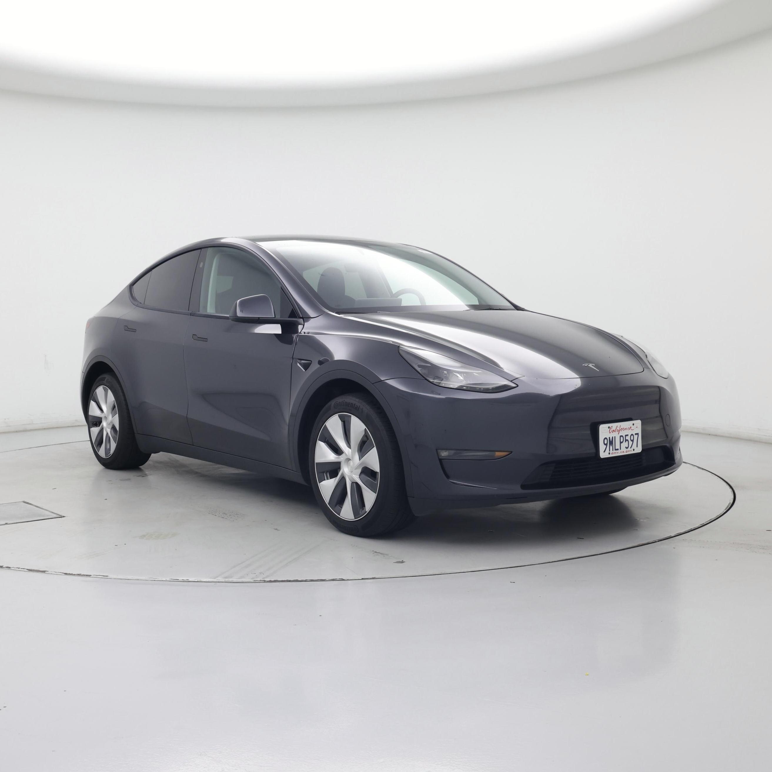 Gray 2024 Tesla Model Y SUV / Crossover All-Wheel Drive Automatic