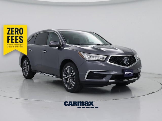 Gray 2019 Acura MDX SUV / Crossover All-Wheel Drive Automatic