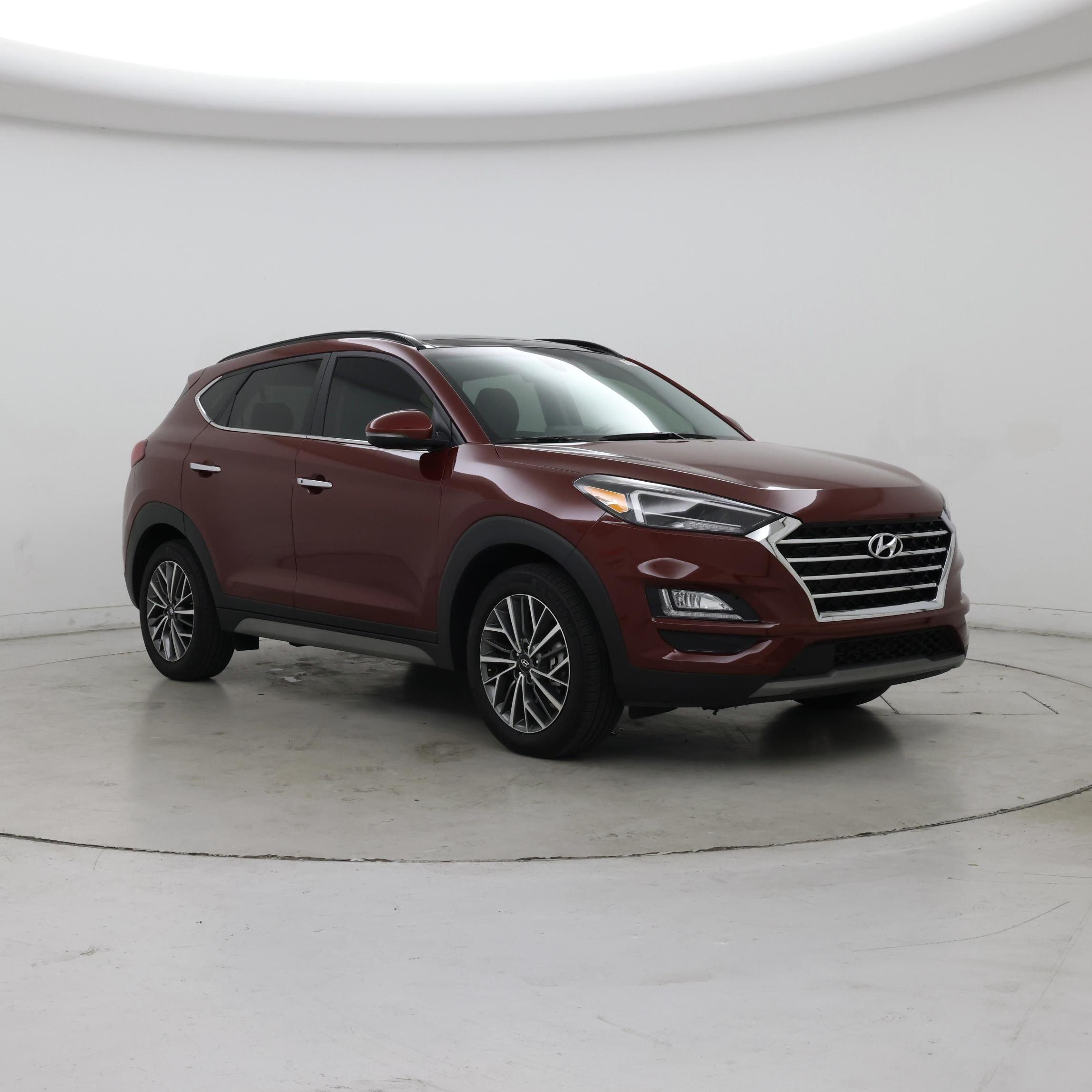 Red (Burgundy) 2020 Hyundai Tucson SUV / Crossover All-Wheel Drive Automatic