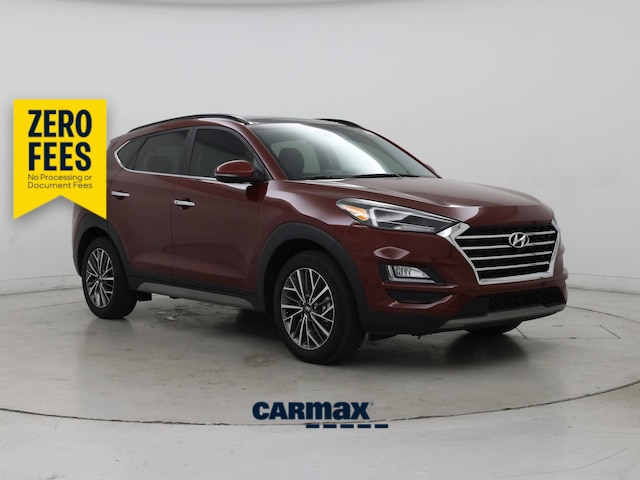 Red (Burgundy) 2020 Hyundai Tucson SUV / Crossover All-Wheel Drive Automatic