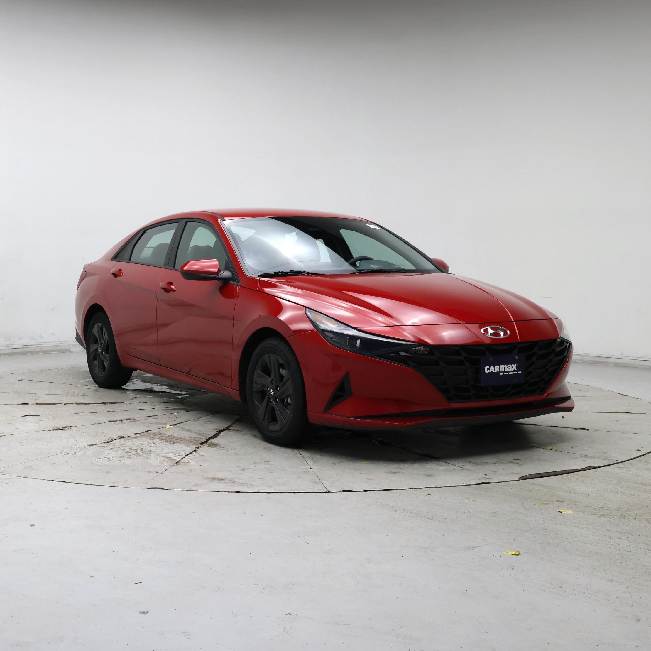 Red 2023 Hyundai Elantra Sedan Front-Wheel Drive Automatic
