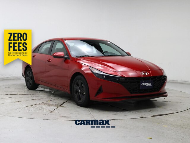 Red 2023 Hyundai Elantra Sedan Front-Wheel Drive Automatic