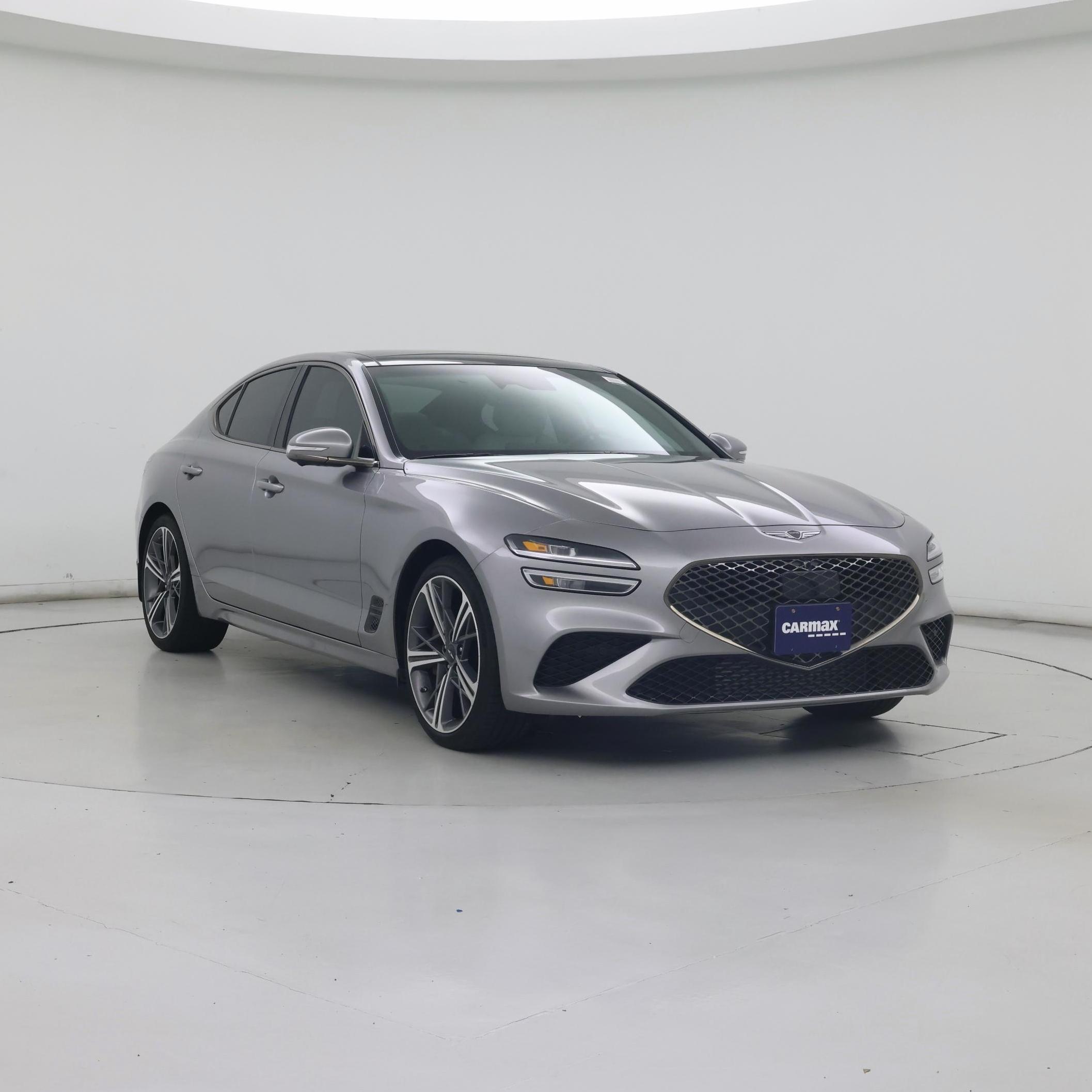 Gray 2025 Genesis G70 Sedan Rear-Wheel Drive Automatic