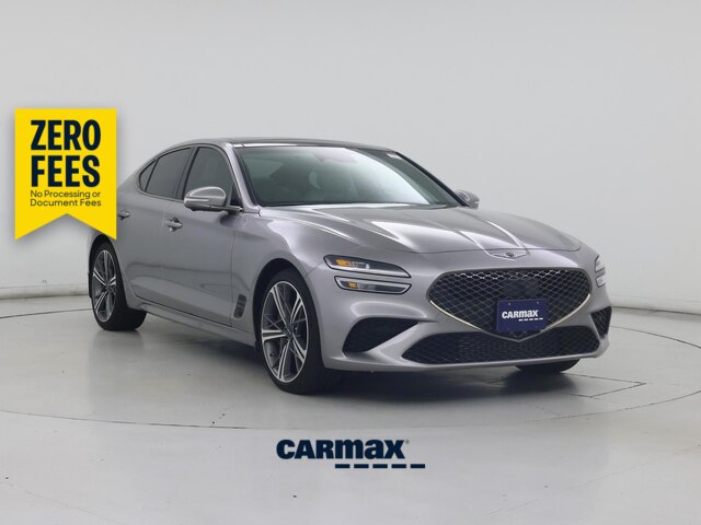 Gray 2025 Genesis G70 Sedan Rear-Wheel Drive Automatic