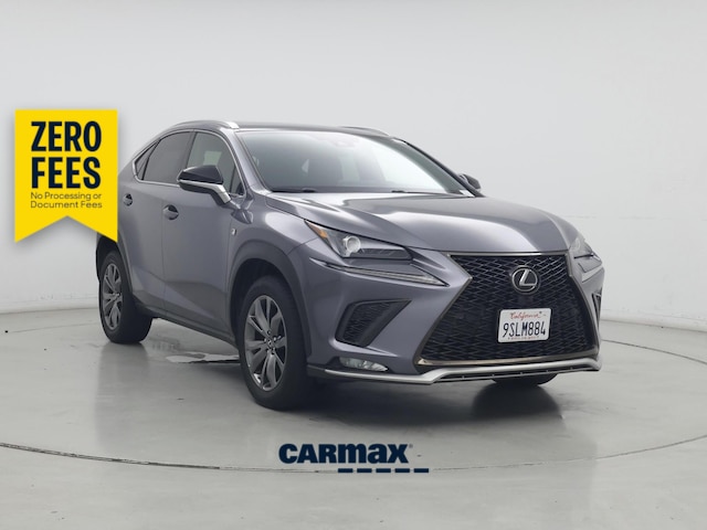Gray 2021 Lexus NX SUV / Crossover Front-Wheel Drive Automatic