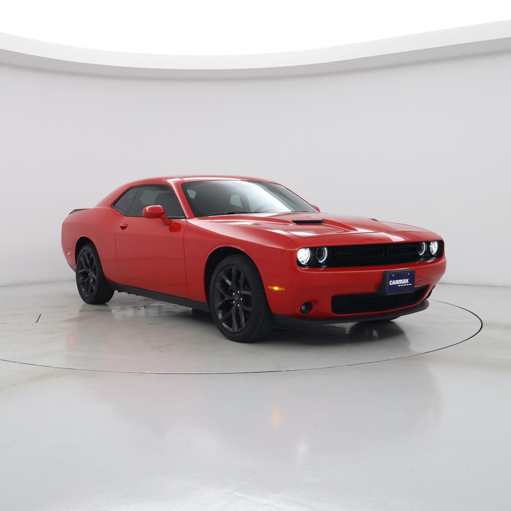 Red 2021 Dodge Challenger Coupe Rear-Wheel Drive Automatic