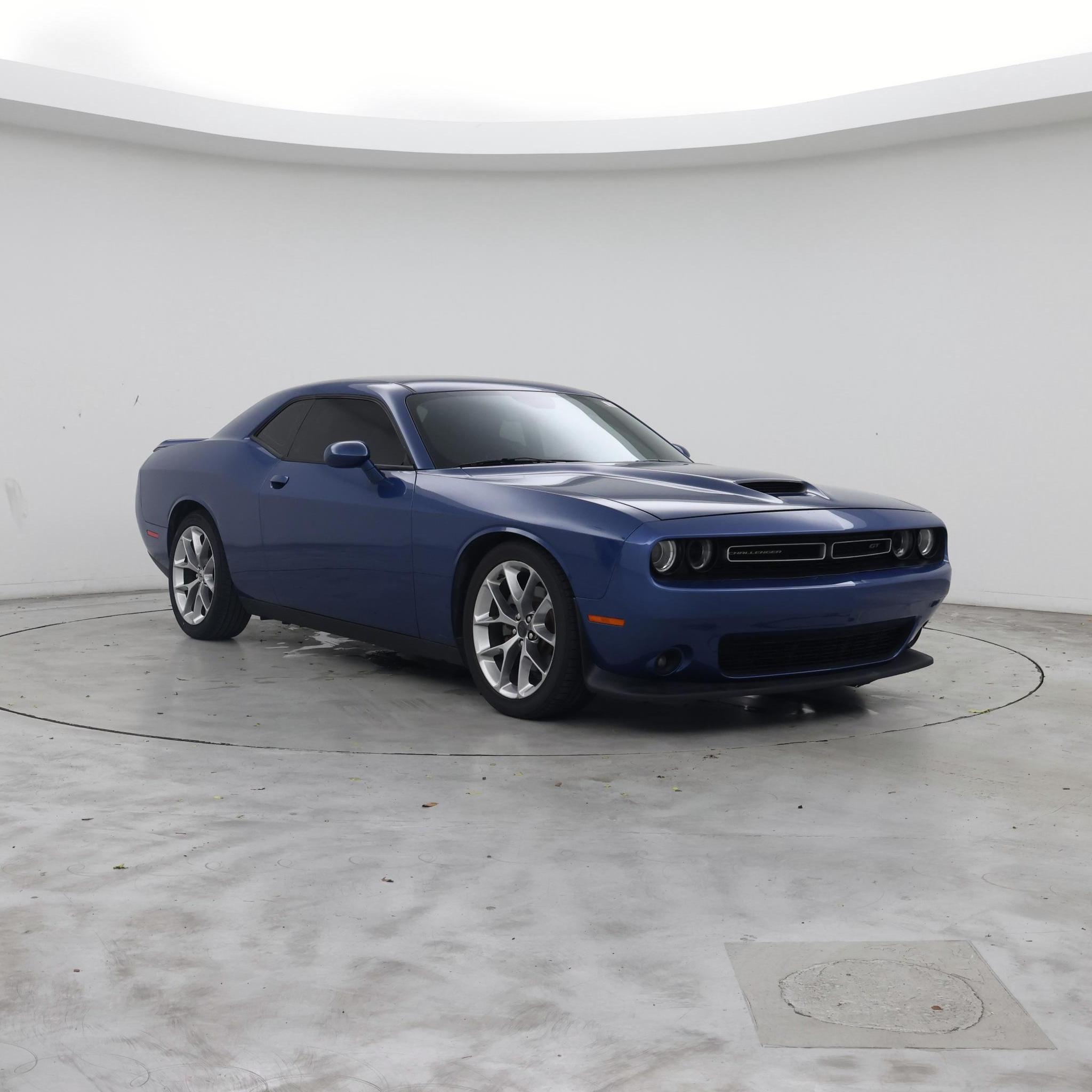 Blue 2021 Dodge Challenger Coupe Rear-Wheel Drive Automatic