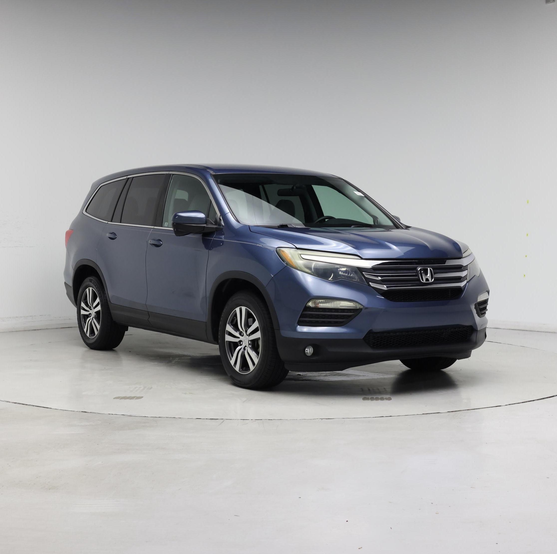 Blue 2016 Honda Pilot SUV / Crossover Front-Wheel Drive Automatic