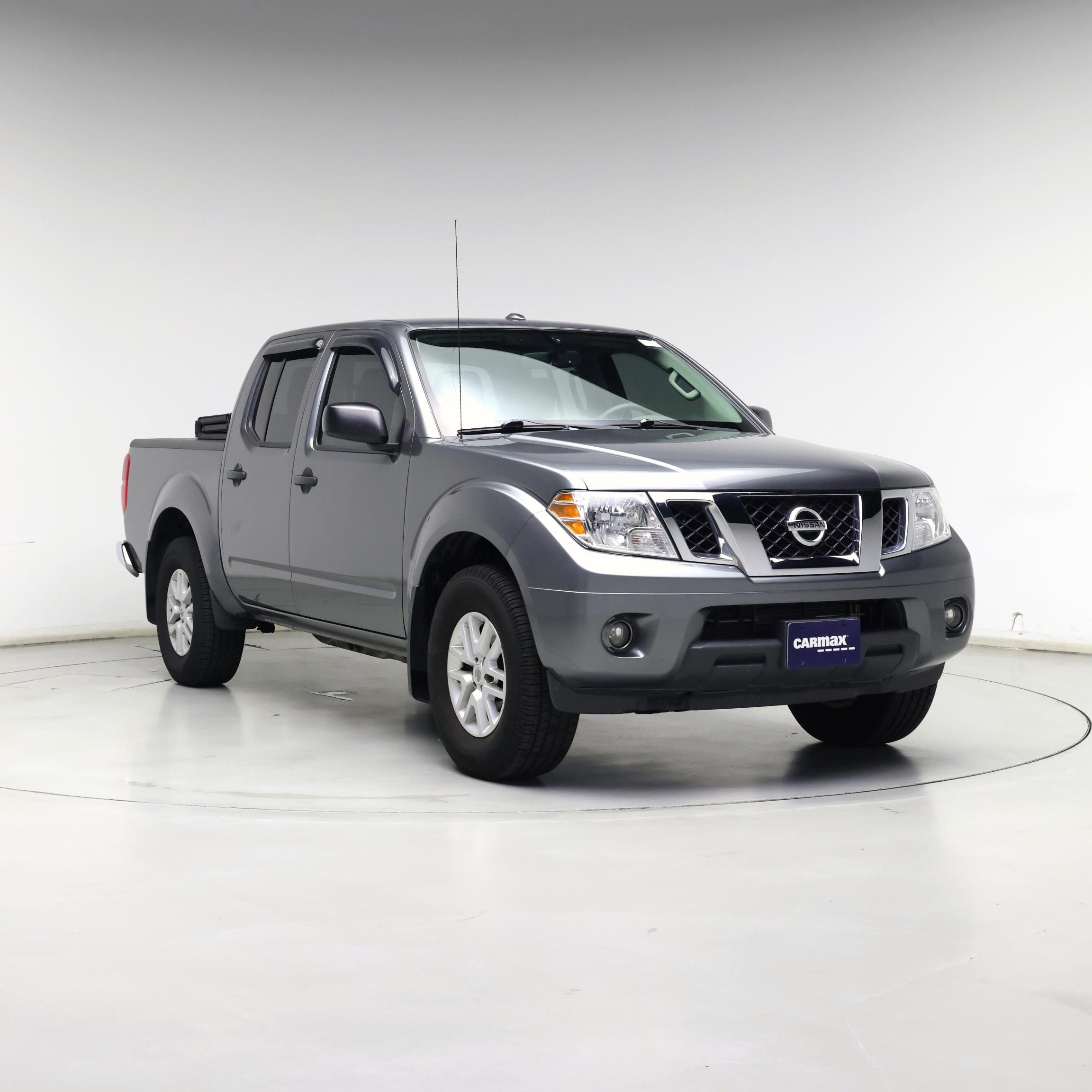 Gray 2016 Nissan Frontier Pickup Truck Four-Wheel Drive Automatic