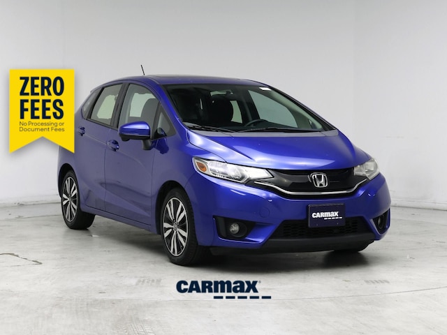 Blue 2016 Honda Fit Hatchback Front-Wheel Drive Automatic