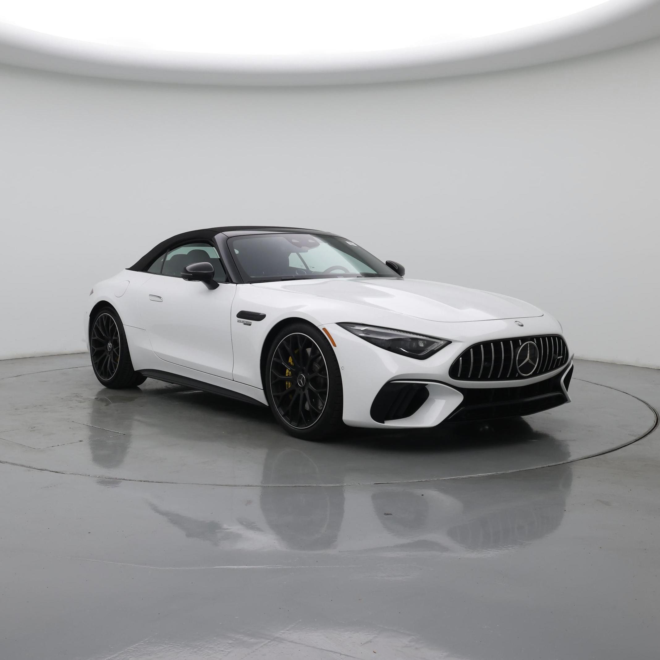 White 2025 Mercedes-Benz SL-Class Convertible All-Wheel Drive Automatic