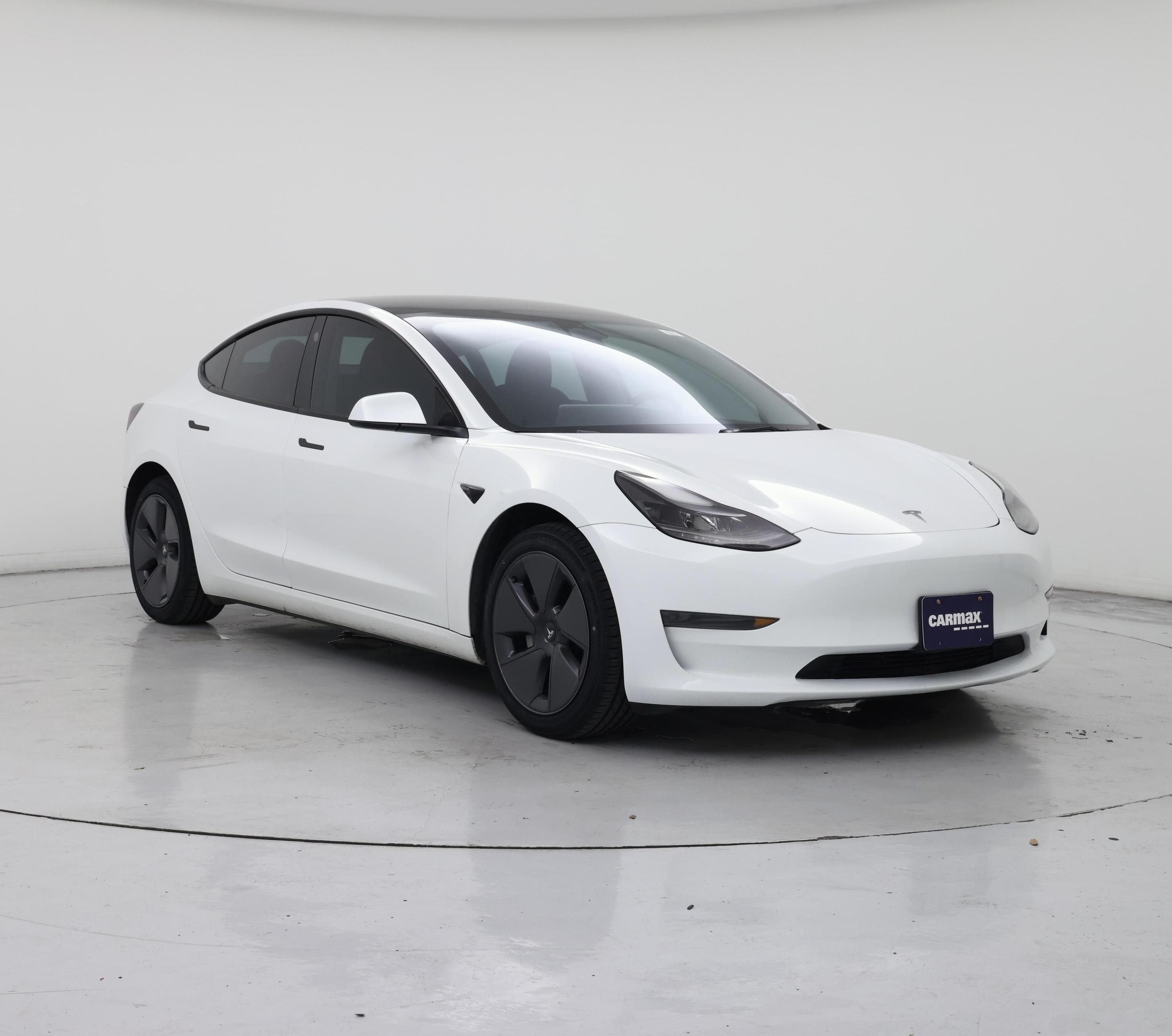 White 2023 Tesla Model 3 Sedan Rear-Wheel Drive Automatic