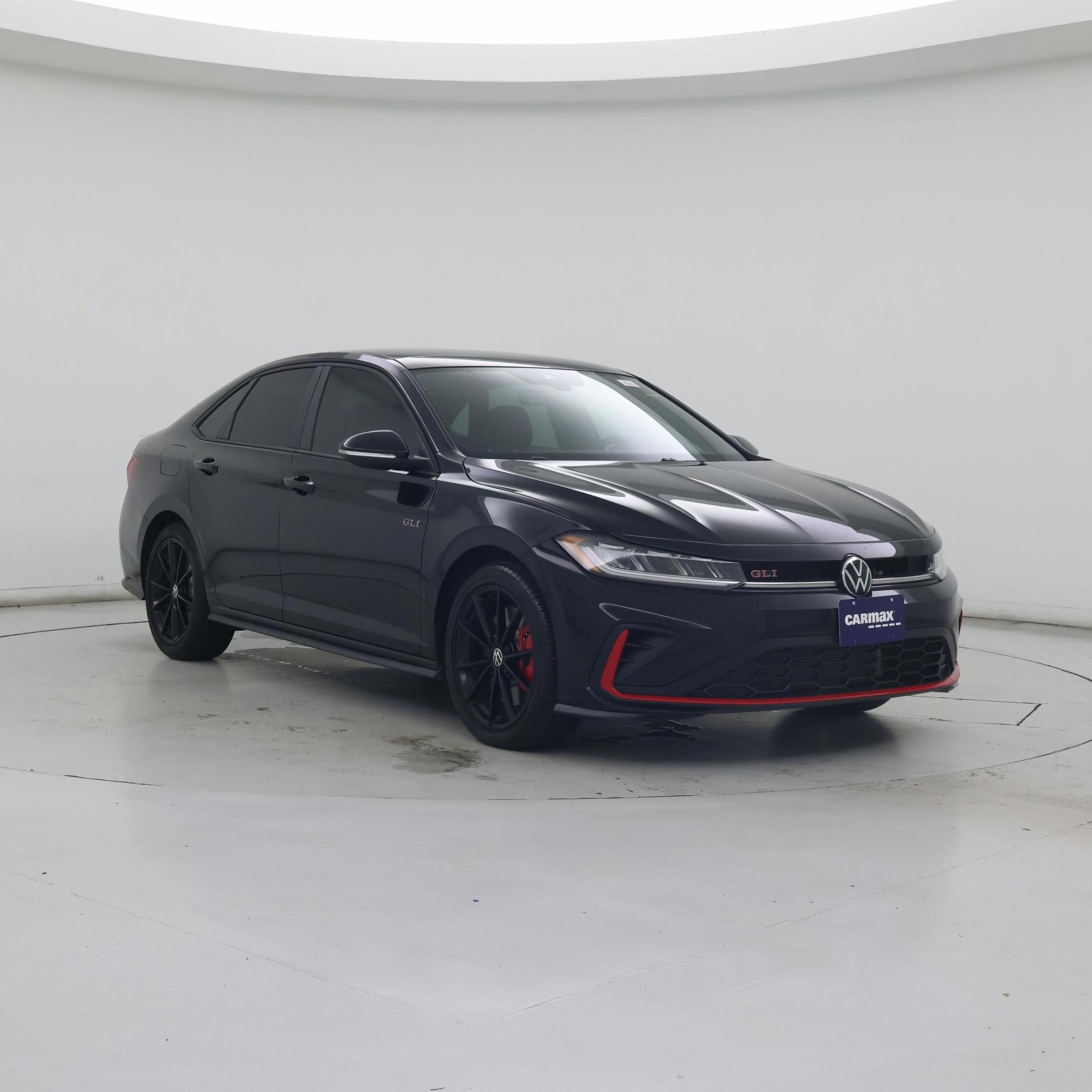 Black 2025 Volkswagen Jetta GLI Sedan Front-Wheel Drive Automatic