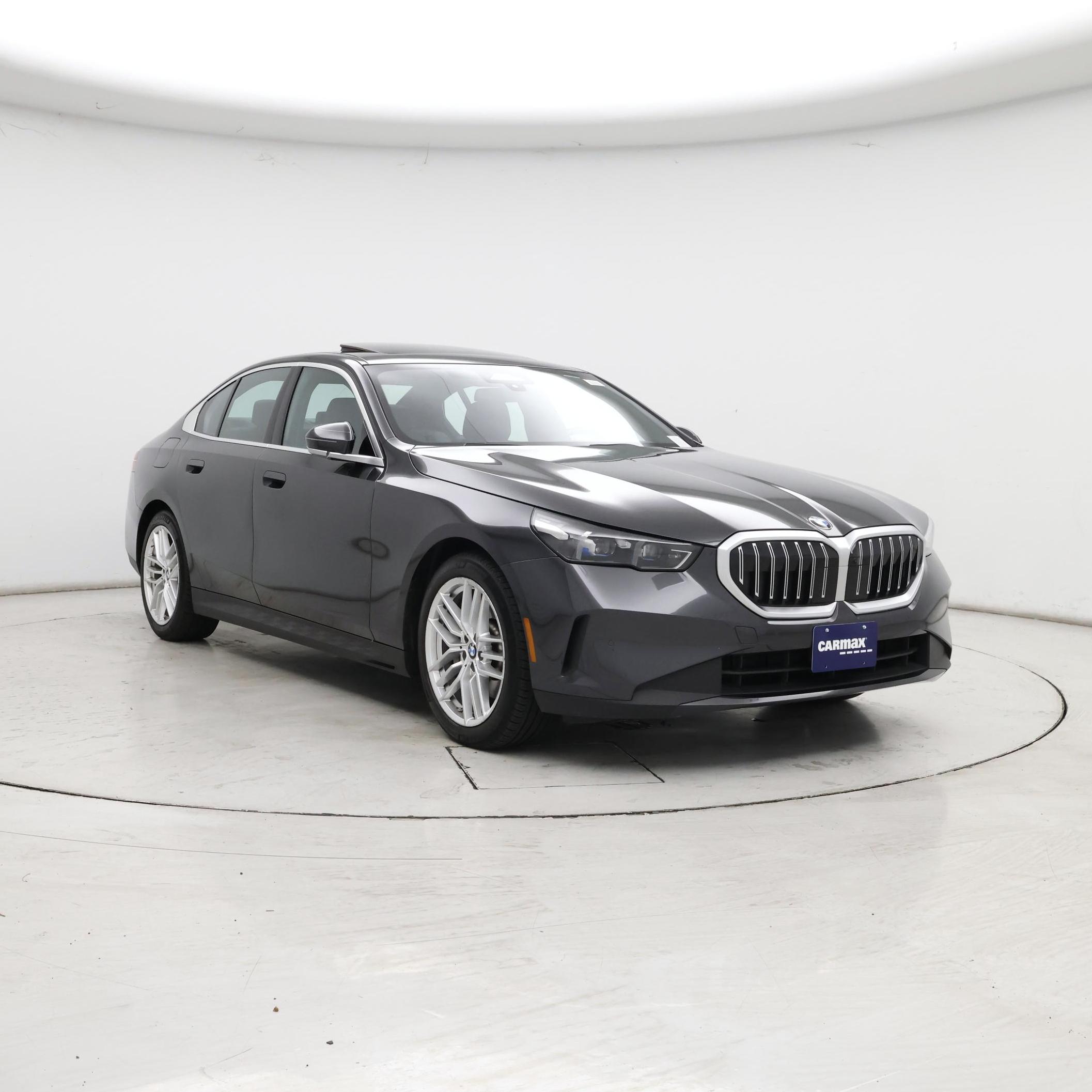 Gray 2025 BMW 5 Series Sedan All-Wheel Drive Automatic