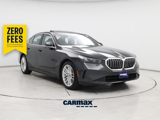 Gray 2025 BMW 5 Series Sedan All-Wheel Drive Automatic