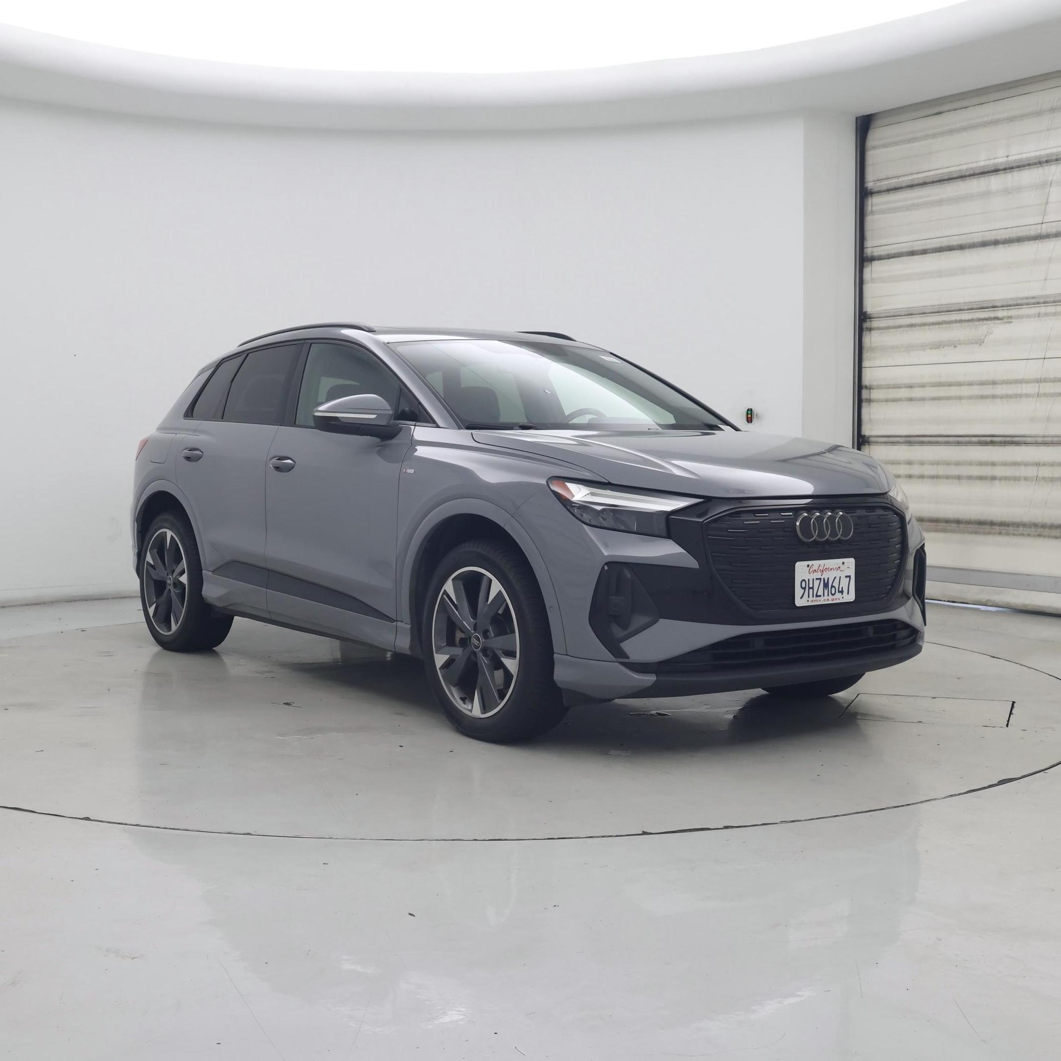 Gray 2023 Audi Q4 e-tron SUV / Crossover All-Wheel Drive Automatic