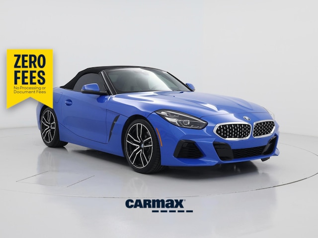 Blue 2019 BMW Z4 Convertible Rear-Wheel Drive Automatic