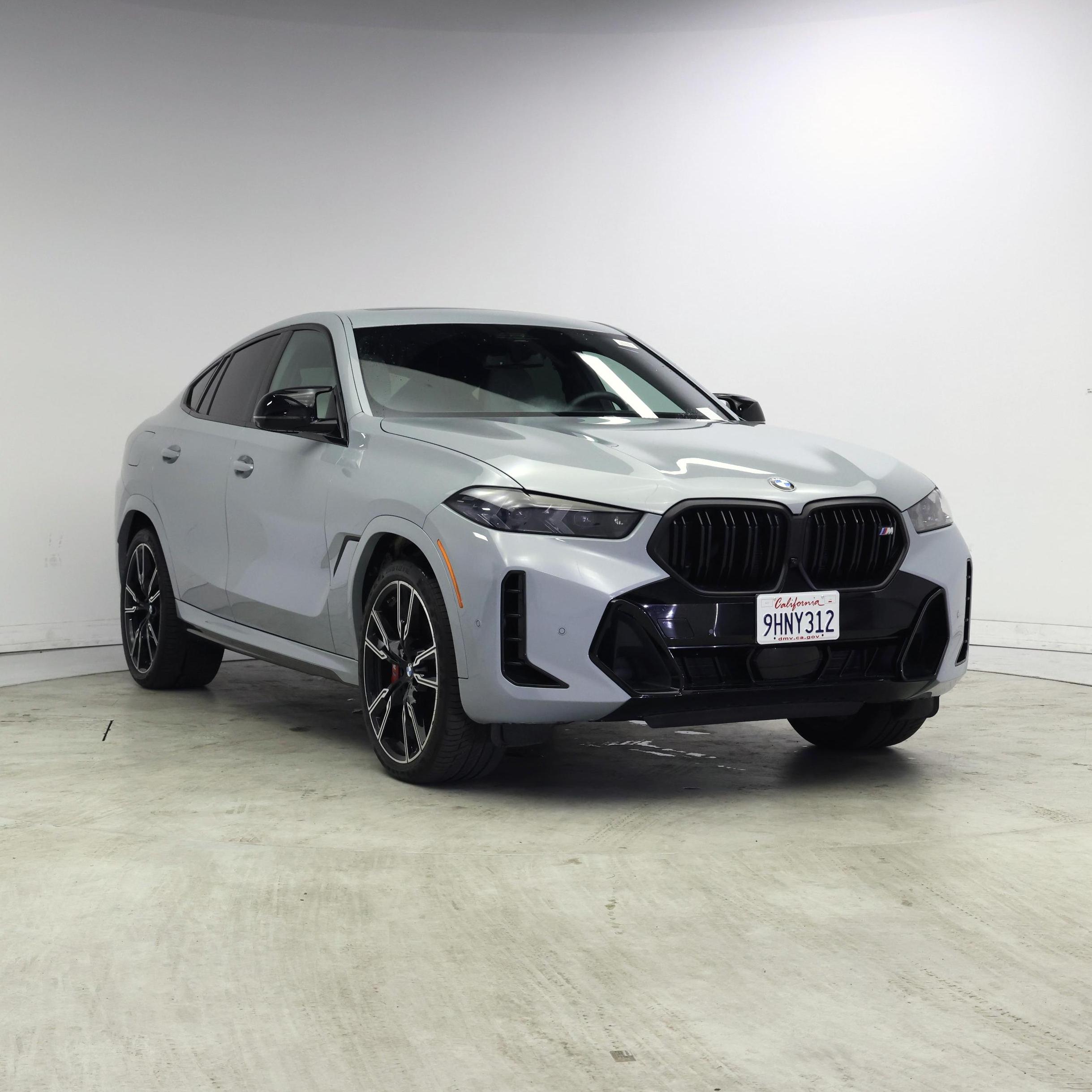 Gray 2024 BMW X6 SUV / Crossover All-Wheel Drive Automatic