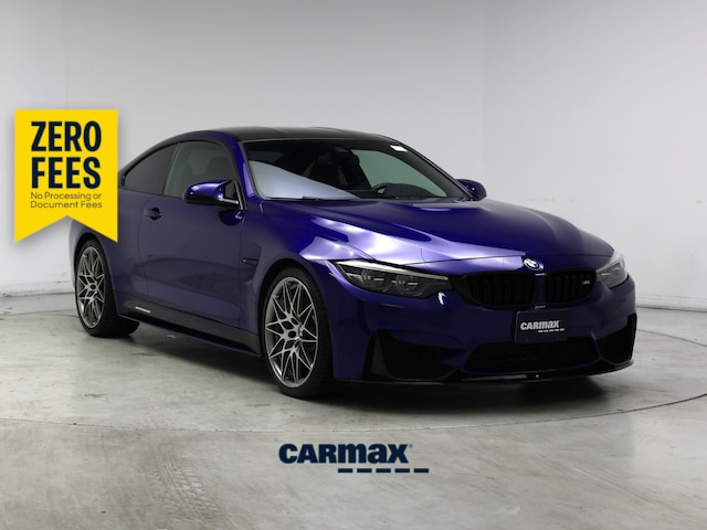 Blue 2020 BMW M4 Coupe Rear-Wheel Drive Automatic