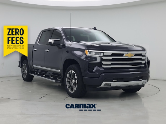 Black 2024 Chevrolet Silverado 1500 Pickup Truck Four-Wheel Drive Automatic